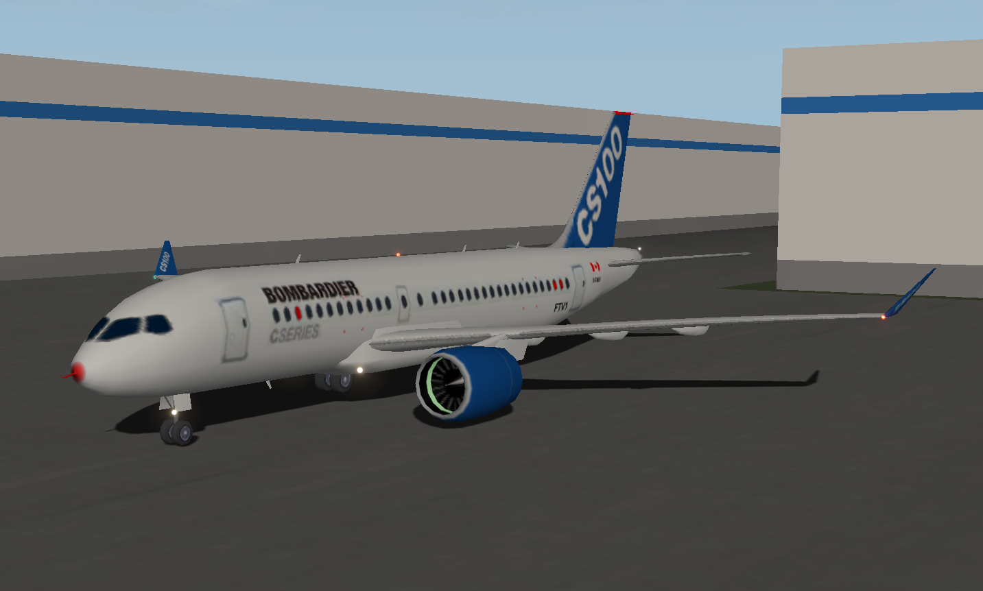 BOMBARDIER CS100 - Heavy Metal - X-Pilot