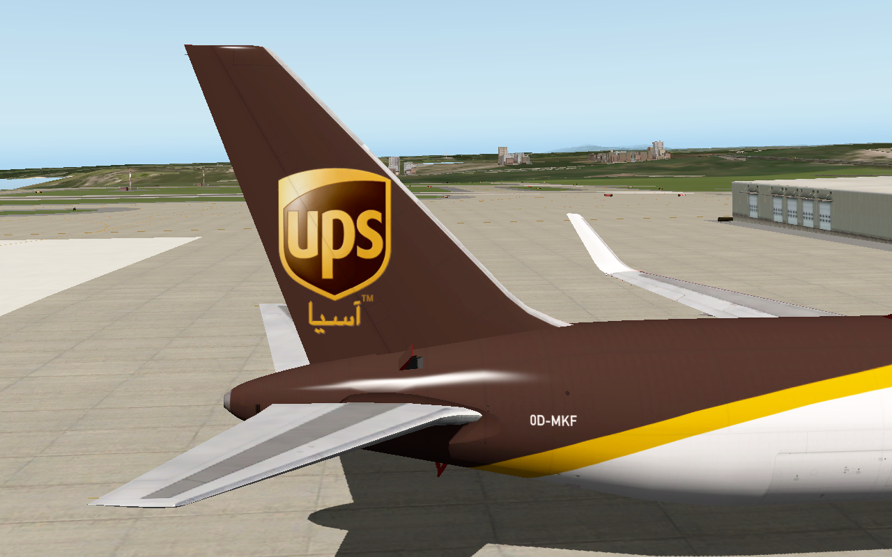 More information about "UPS Asia (Arabic) Boeing 767-300F CF6-80C WL / L"
