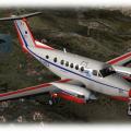 More information about "DGAC F-HCEV livery (v2)  for the Carenado B200 King Air"