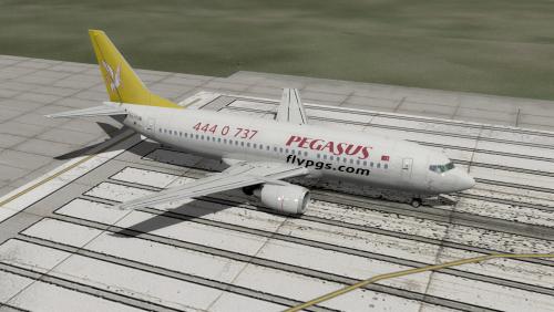 More information about "Pegasus Airlines Retro Livery for IXEG 737-300"