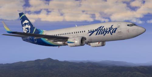More information about "Alaska New Livery for IXEG 737 Classic"