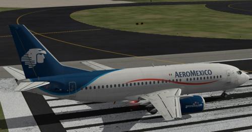 More information about "Aeromexico New Livery for IXEG 737 Classic"