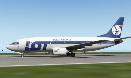 More information about "LOT Polish Airlines livery Boeing 733 IXEG"