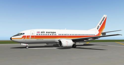 More information about "Air Europe livery Boeing 733 IXEG"