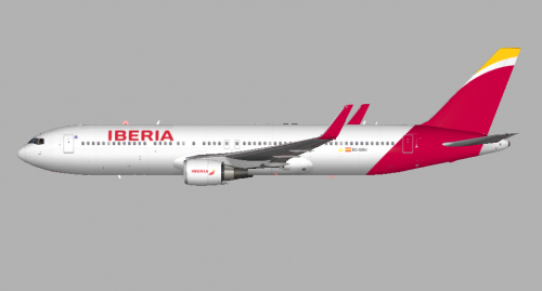 More information about "Iberia 767-300"