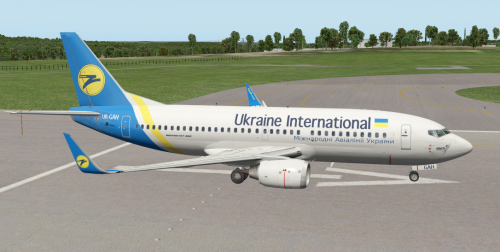 More information about "Ukraine International Airlines (UR-GAH) IXEG 737-300"