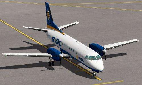 More information about "LES SAAB 340A Sol Lineas Aereas livery"