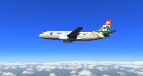 More information about "Heavy Metal - Cayman Airways (VP-CKZ) IXEG 737 Classic Livery"