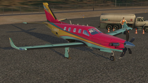 More information about "Hot Start Fictional Livery with Candy colors"