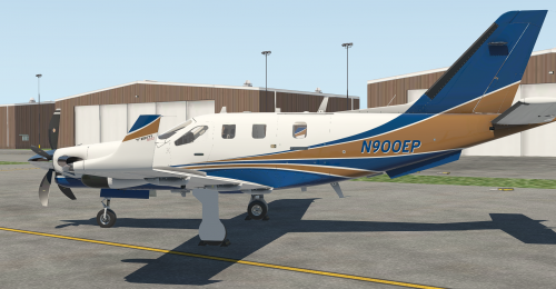 More information about "Hot Start TBM 900 "Blue & Gold" (N900EP)"