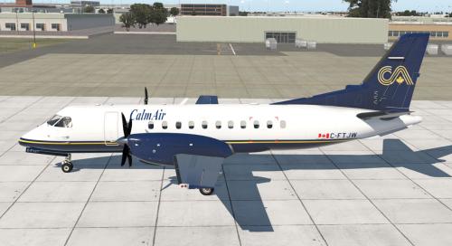 More information about "Take Command! - Les Saab 340A CalmAir Livery"