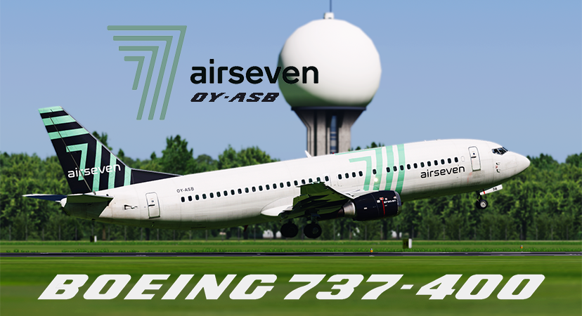 IXEG 737-400 (RG MOD) | Airseven Fleet | OY-ASA, OY-ASB & OY-ASC