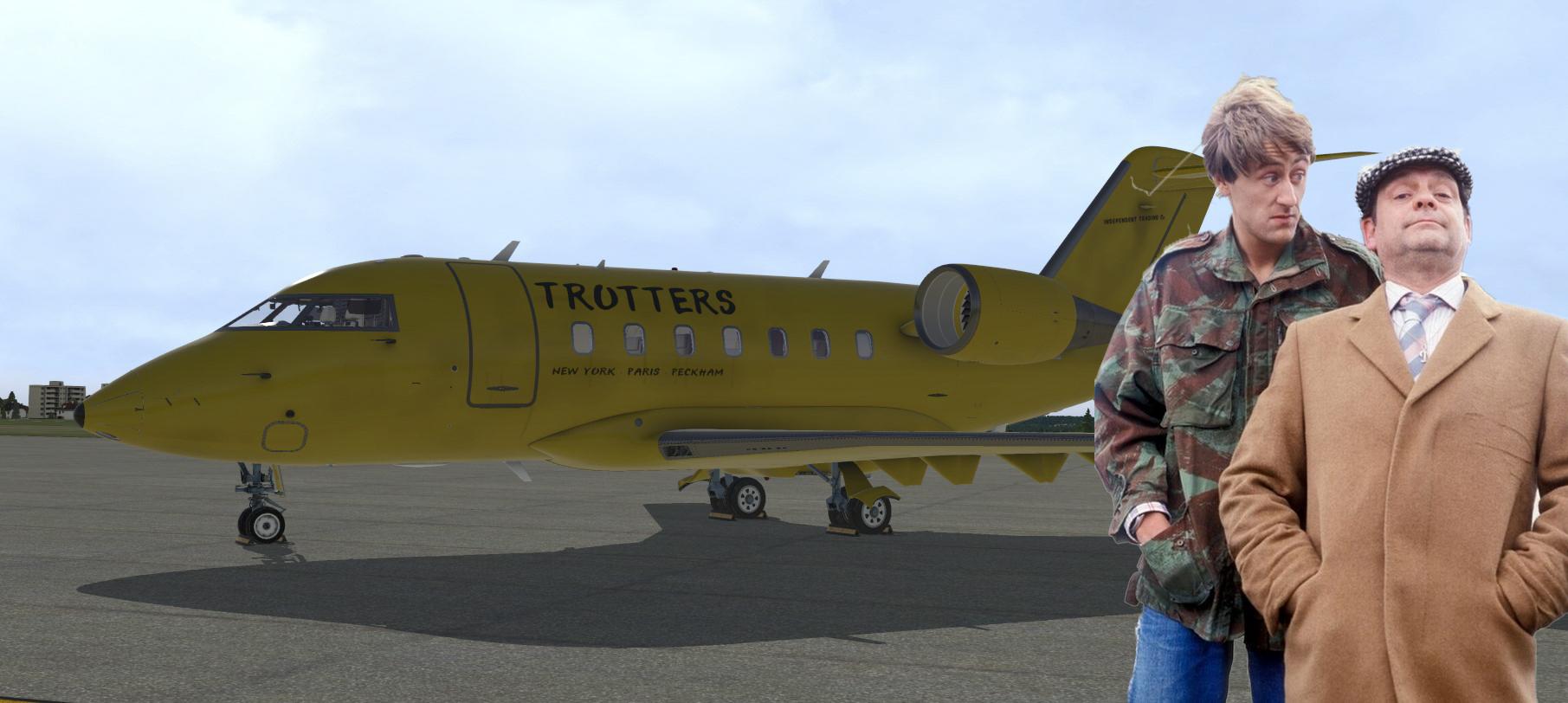 Trotter's Private Jet (Dirty)