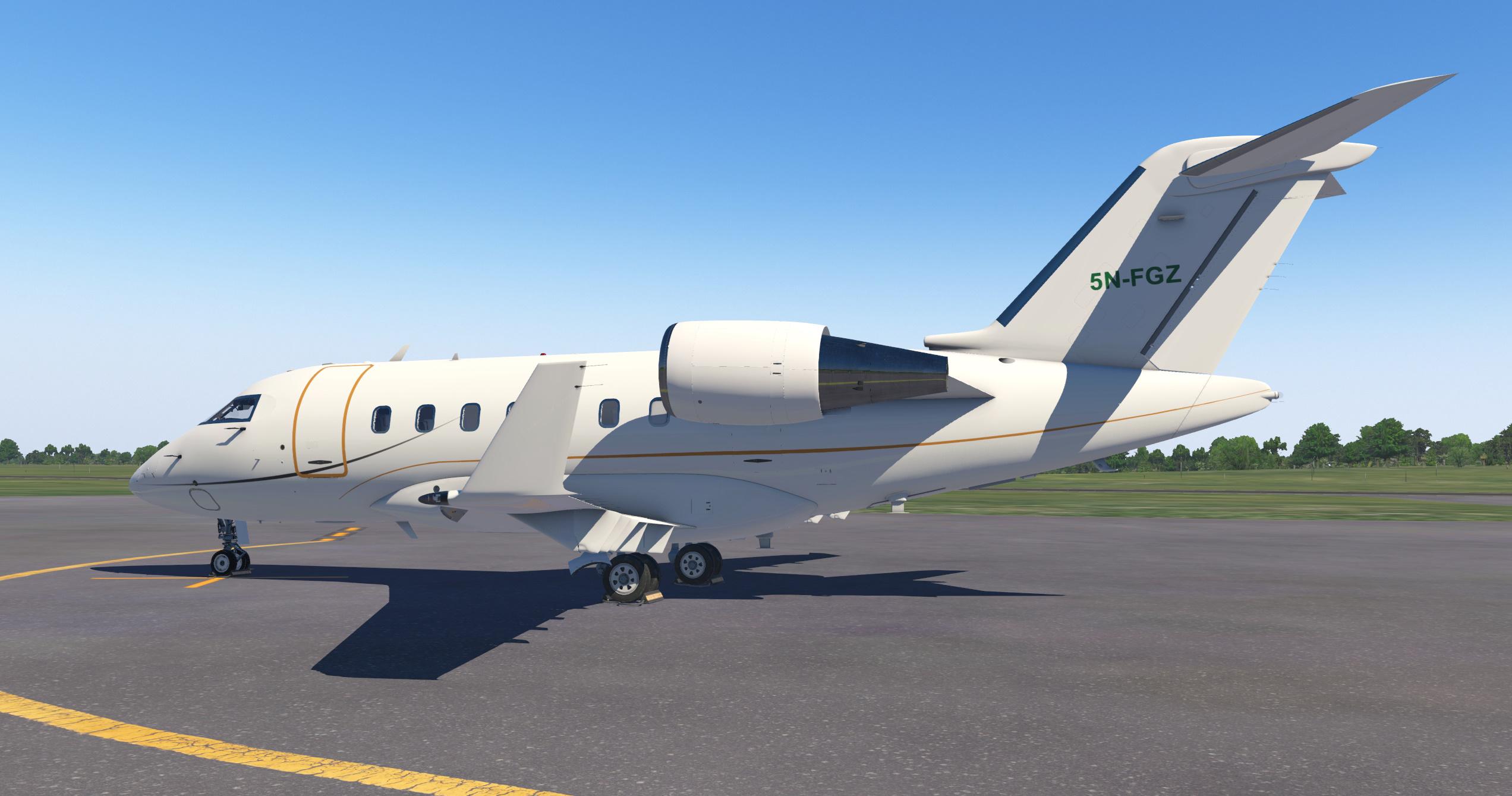 Hotstart Challenger 650 5N-FGZ,Federal Government of Nigeria