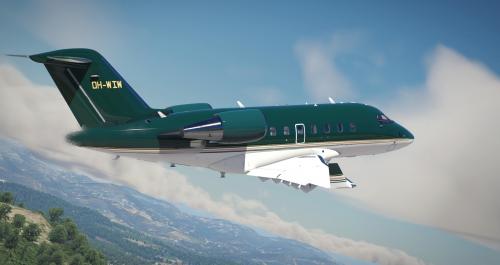 More information about "Hot Start - Challenger 650 - Jetflite livery"