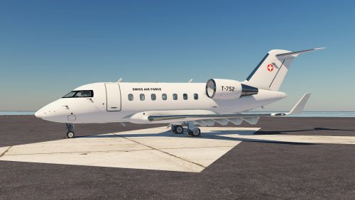 More information about "Hot Start Challenger 650 - T-752 (Swiss Air Force)"