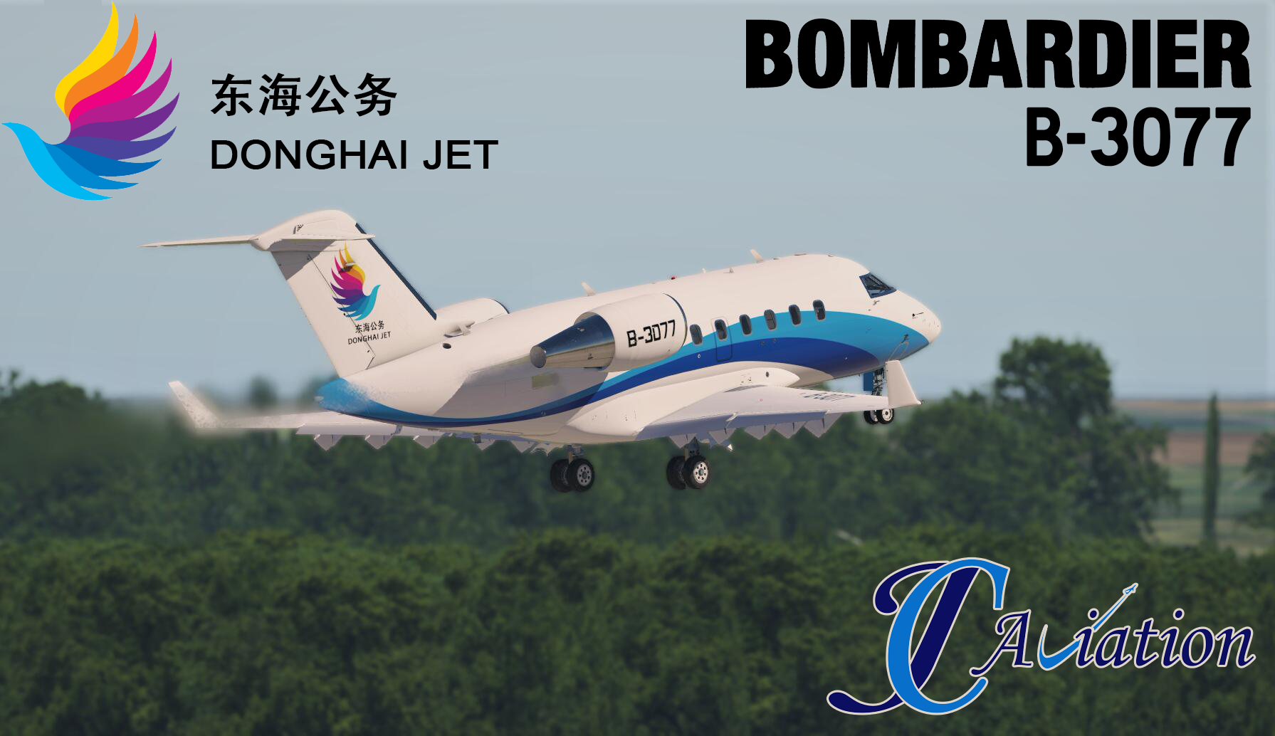 Donghai Jet B-3077 Bombardier Challenger 605