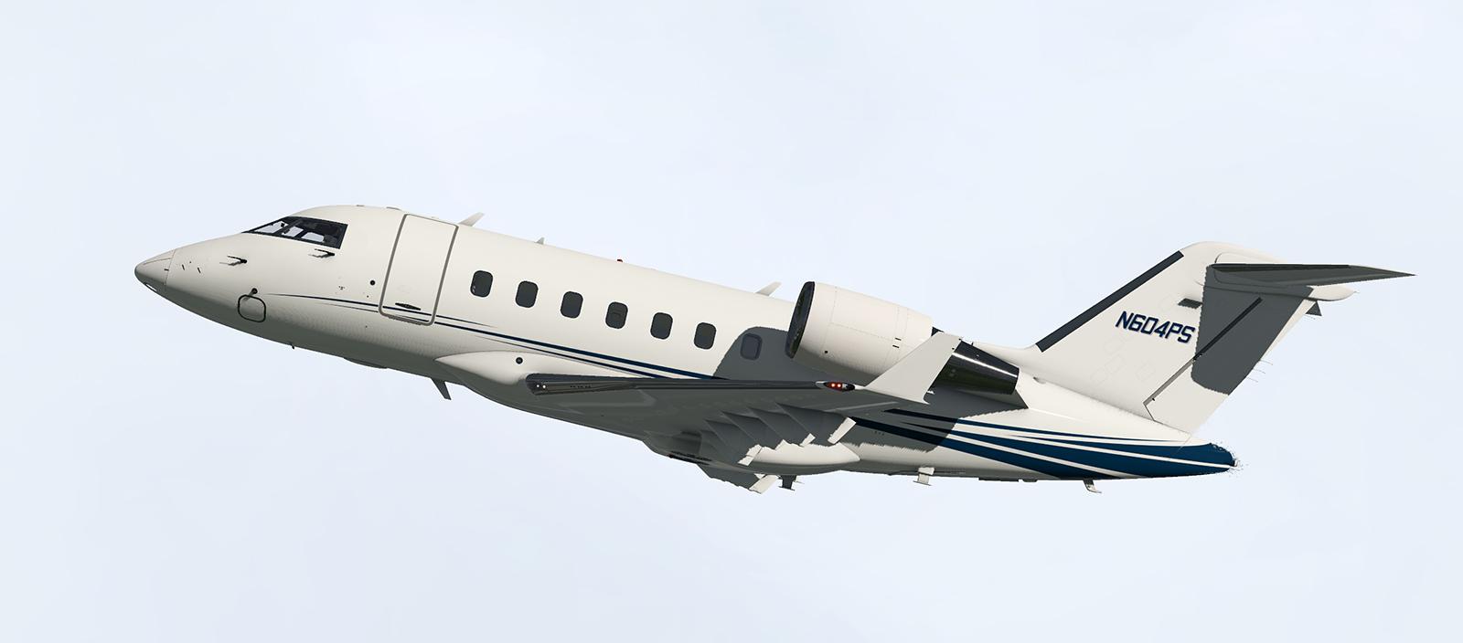 N604PS - Wheels Up Private Jets - HS Challenger 650