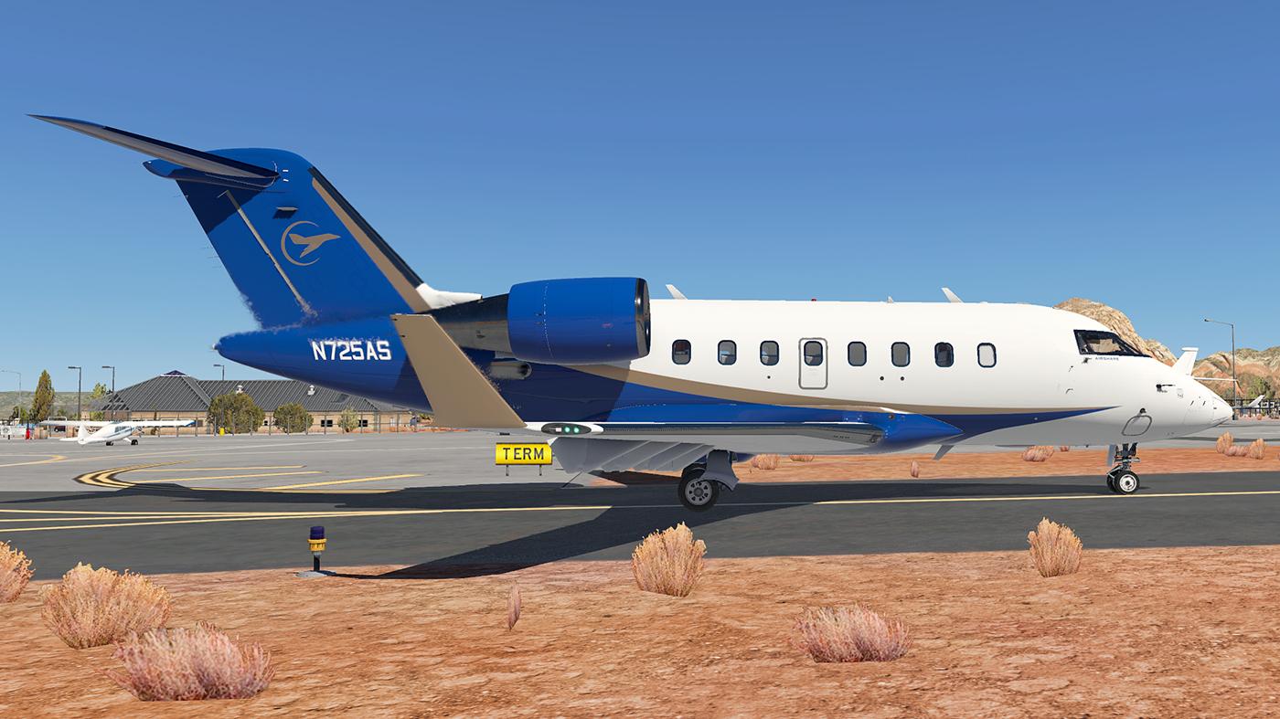 AirShare Challenger 650 - N725AS