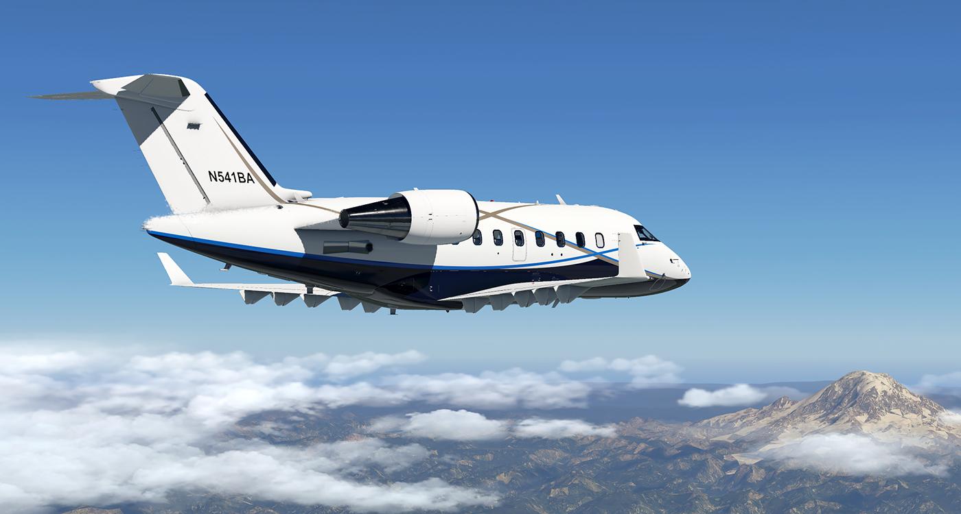 N541BA Boeing Corporate Challenger 650
