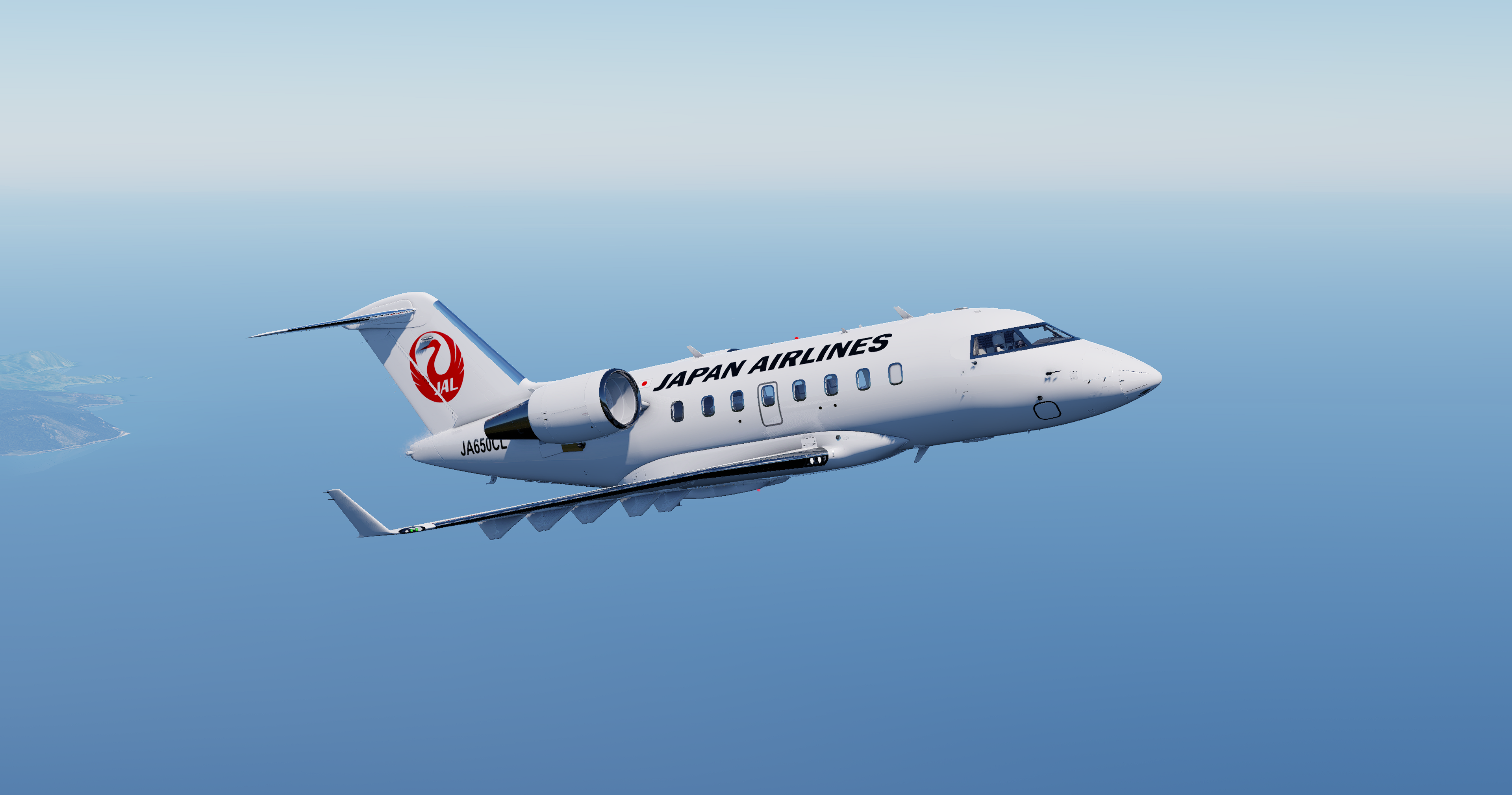 JAPAN AIRLINES (fictional) - Hot Start Challenger 650