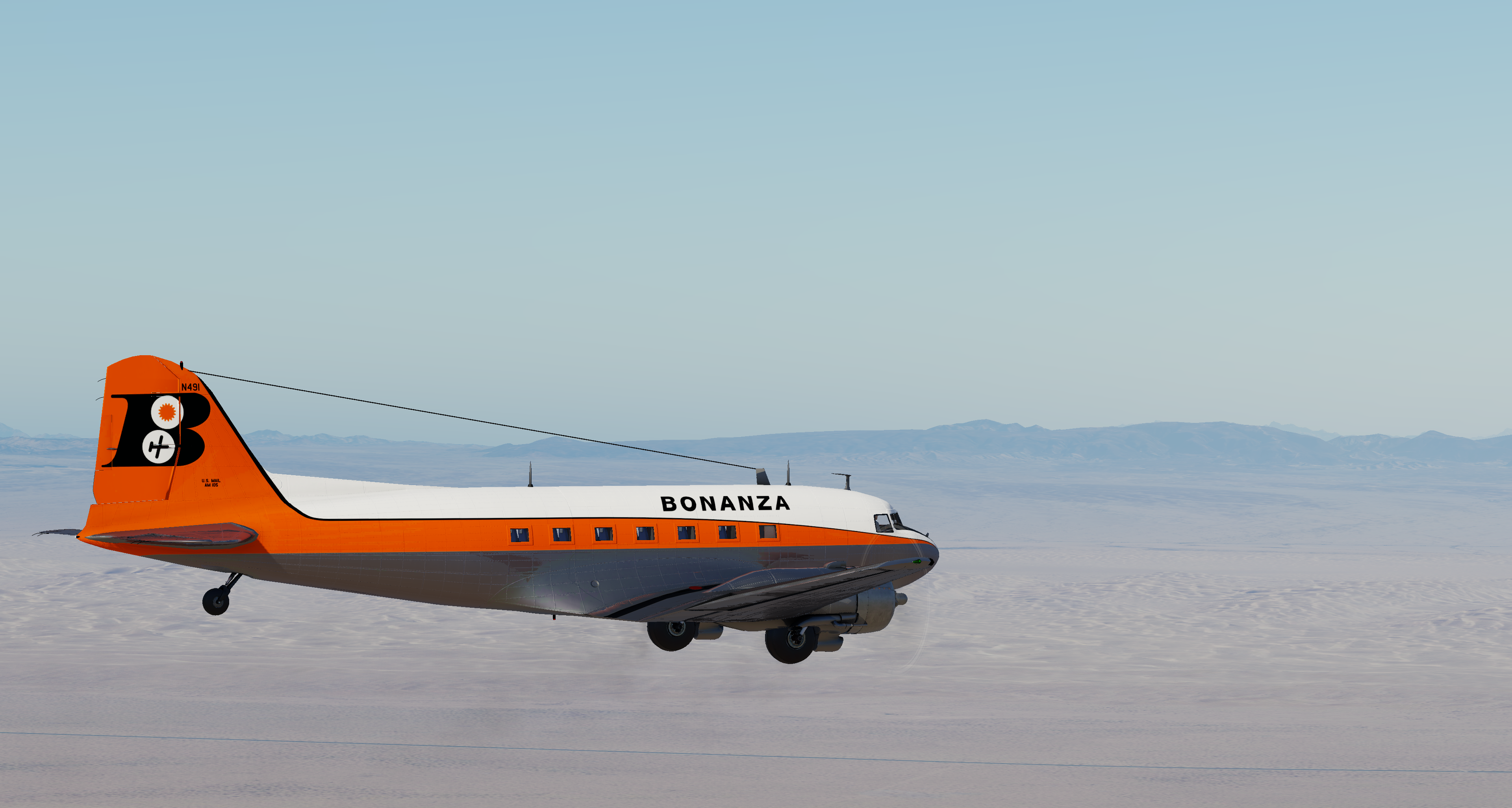 More information about "Bonanza Air Lines - N491"