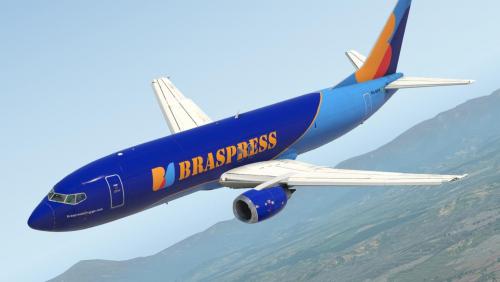 More information about "IXEG 737-400F (RG MOD) | Braspress Air Cargo | PS-BPA"
