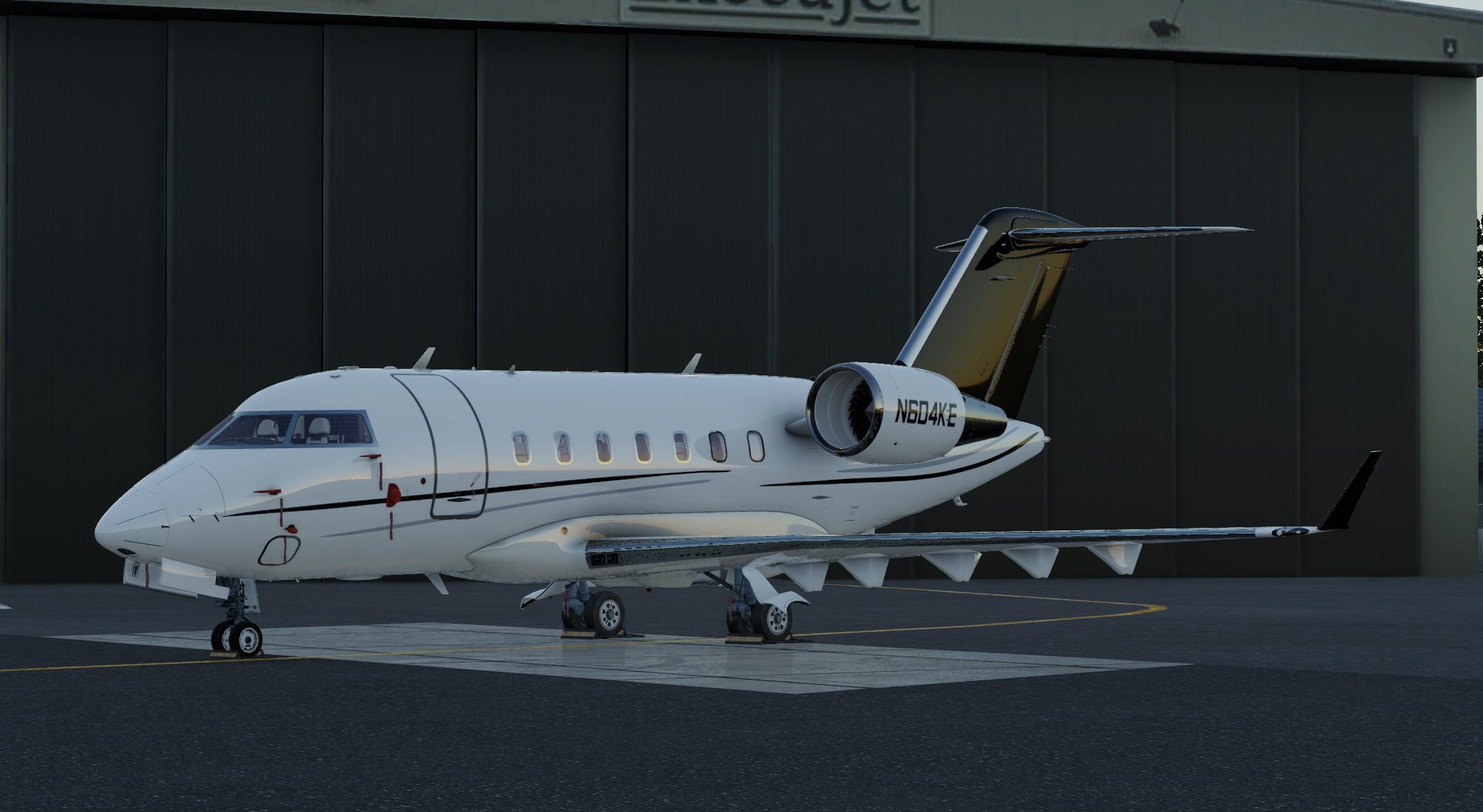 Hot Start Challenger 650 - N604KE