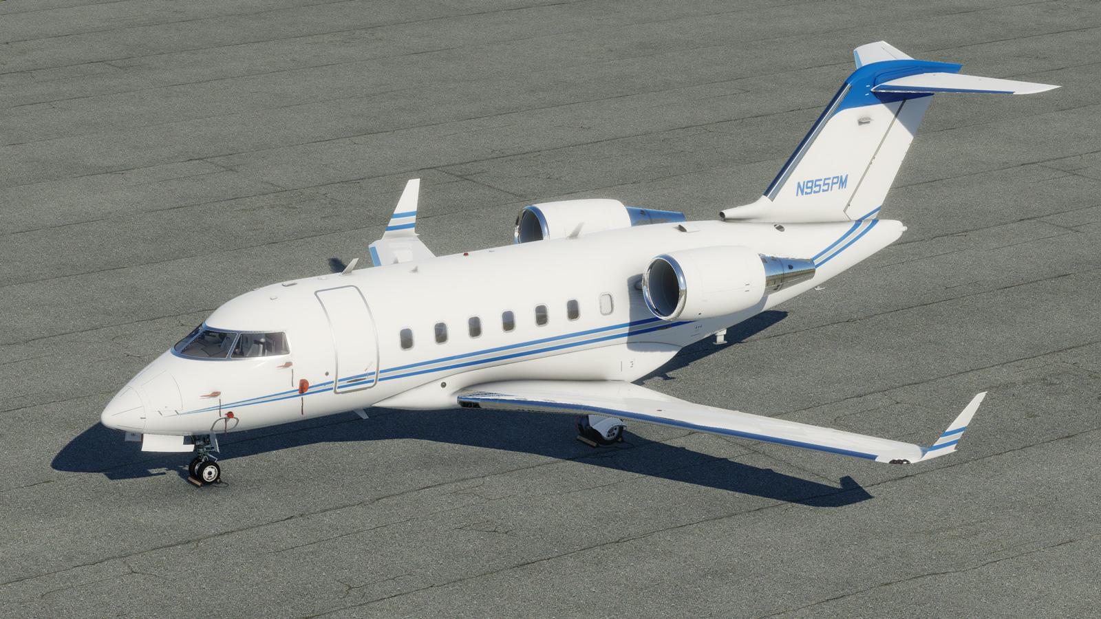 N955PM Hot Start Challenger 650