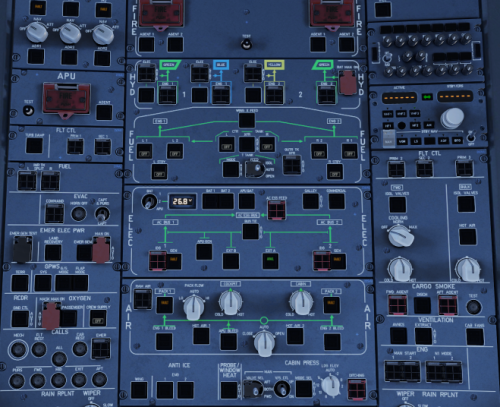 More information about "Cold & Dark Panel State for Laminar Research Airbus A330-300"