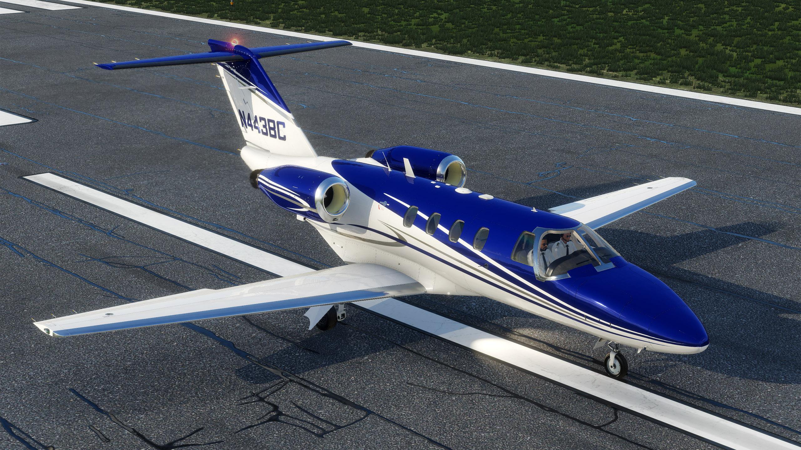 TorqueSim CitationJet 525 - N443BC - Take Command! CitationJet 525