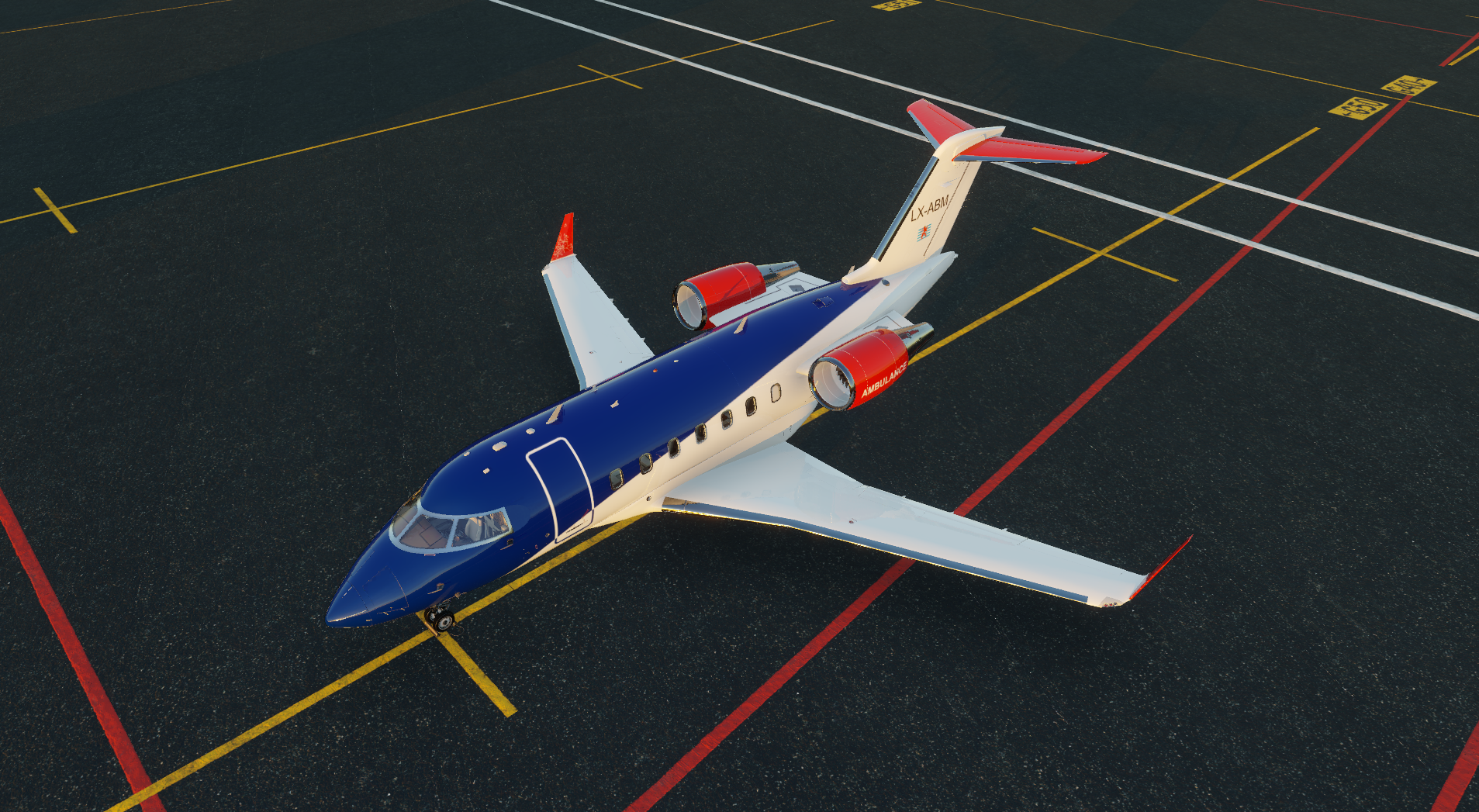 LX-ABM Hotstart Challenger 650