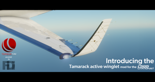 More information about "Tamarack Active Winglet mod for the TorqueSim CitationJet 525"