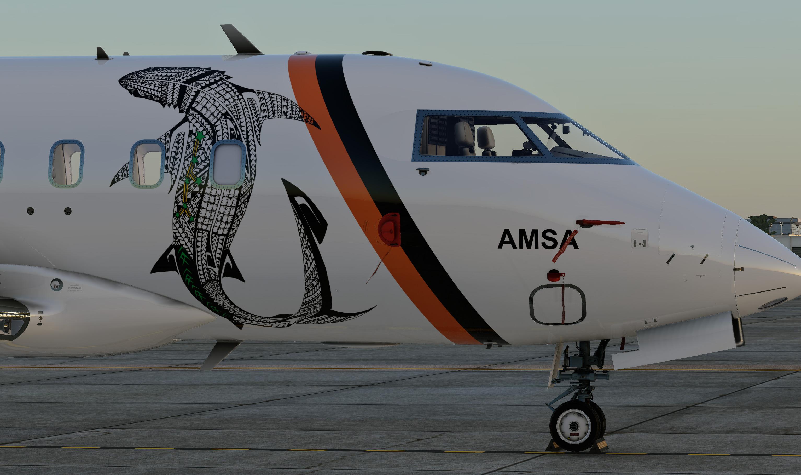 VH-XNE (Sharky AMSA) Hot Start Challenger 650 - Hot Start