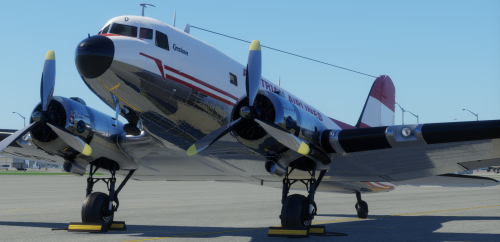 More information about "LES DC3 v2 Austrian Airlines OE-LBD "ENZIAN""