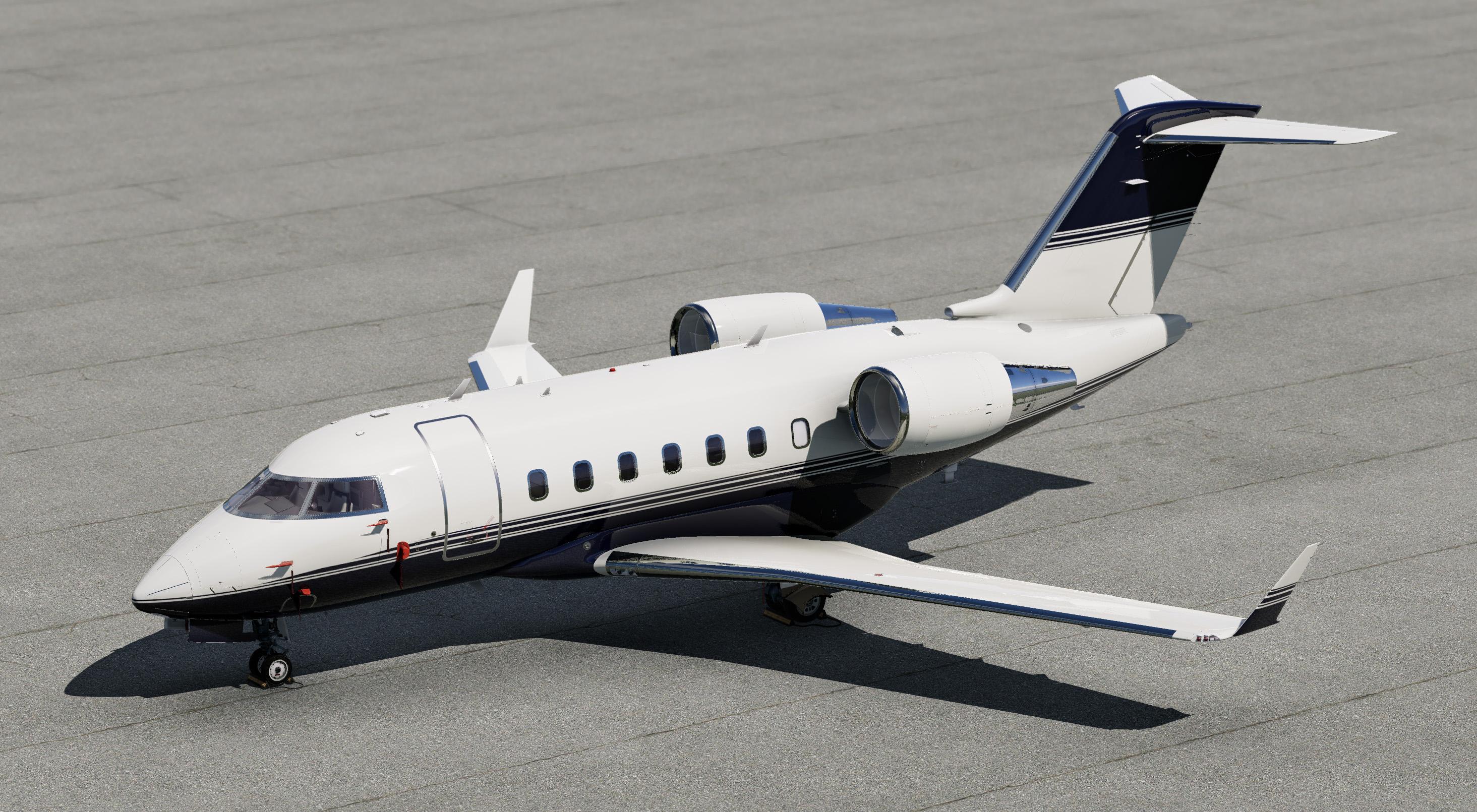 N421AS Hot Start Challenger 650