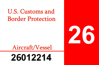2026 Customs and Border Decal