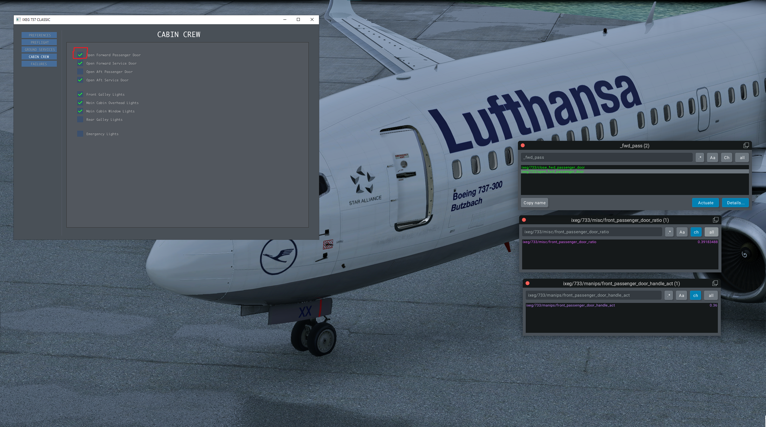 Doors do not close fully - 737-300 Aircraft Systems and Operation